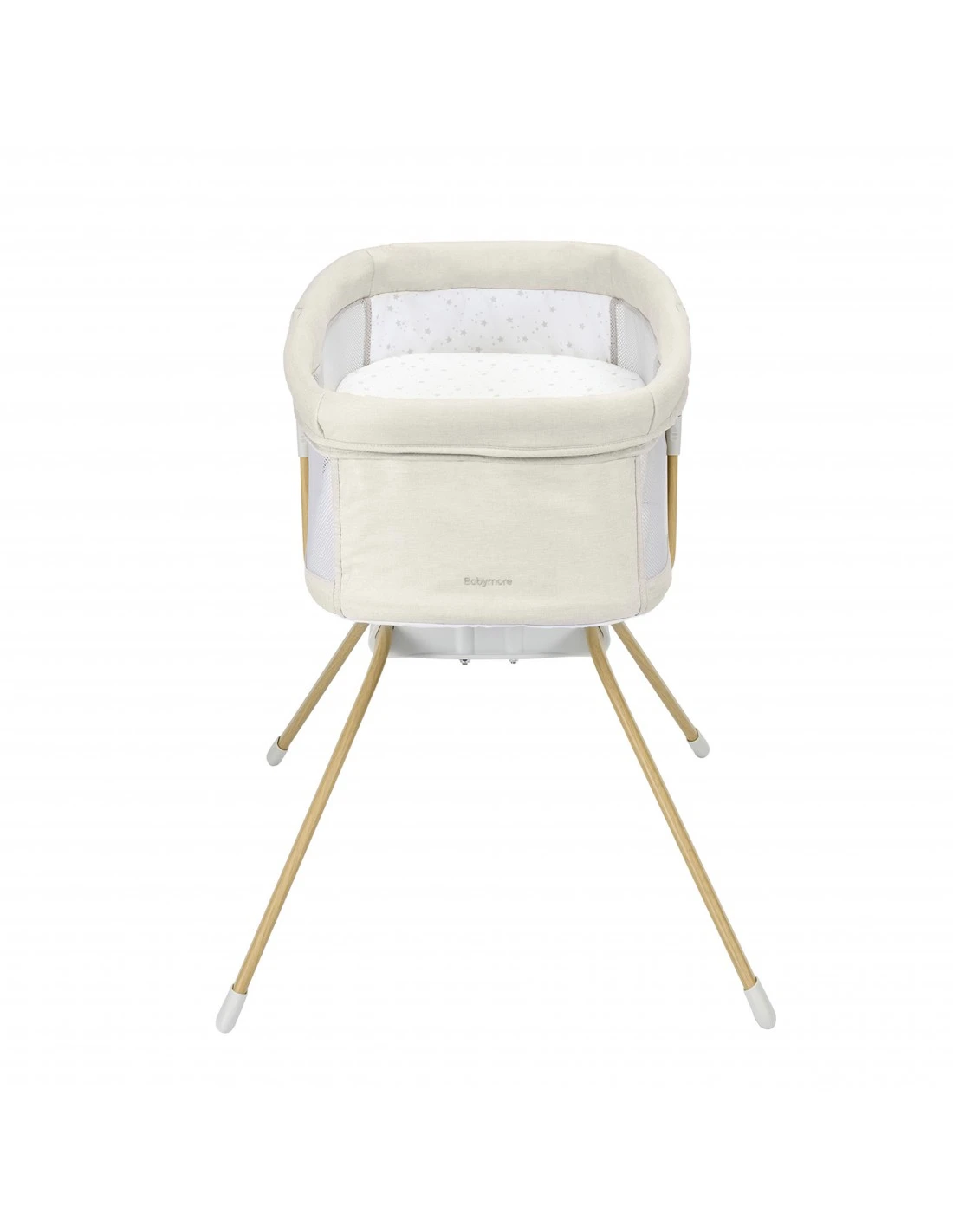 Babymore Air Motion Gliding Crib - Cream 7 Babymore Air Motion Gliding Crib - Cream - Image 5