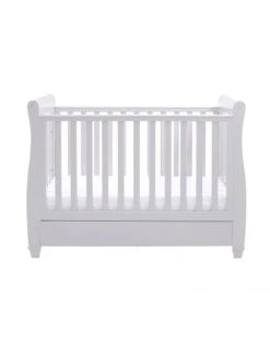 Babymore Eva Sleigh Drop Side Mini Cot Bed - Grey -Baby Supplies Store babymore eva sleigh drop side mini cot bed grey 4