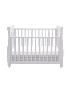 Babymore Eva Sleigh Drop Side Mini Cot Bed - Grey -Baby Supplies Store babymore eva sleigh drop side mini cot bed grey 6