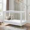Babymore Kimi Mini Cot Bed - Acrylic -Baby Supplies Store babymore kimi mini cot bed acrylic