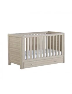 Babymore Luno Cot Bed With Drawer - Oak -Baby Supplies Store babymore luno cot bed with drawer oak 4