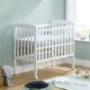 Babymore Space Saver Cot - White 2 Babymore Space Saver Cot - White -Baby Supplies Store babymore space saver cot white