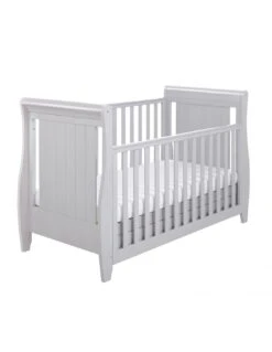 Babymore Stella Sleigh Cot Bed - Grey 15 Babymore Stella Sleigh Cot Bed - Grey -Baby Supplies Store babymore stella sleigh cot bed grey 5