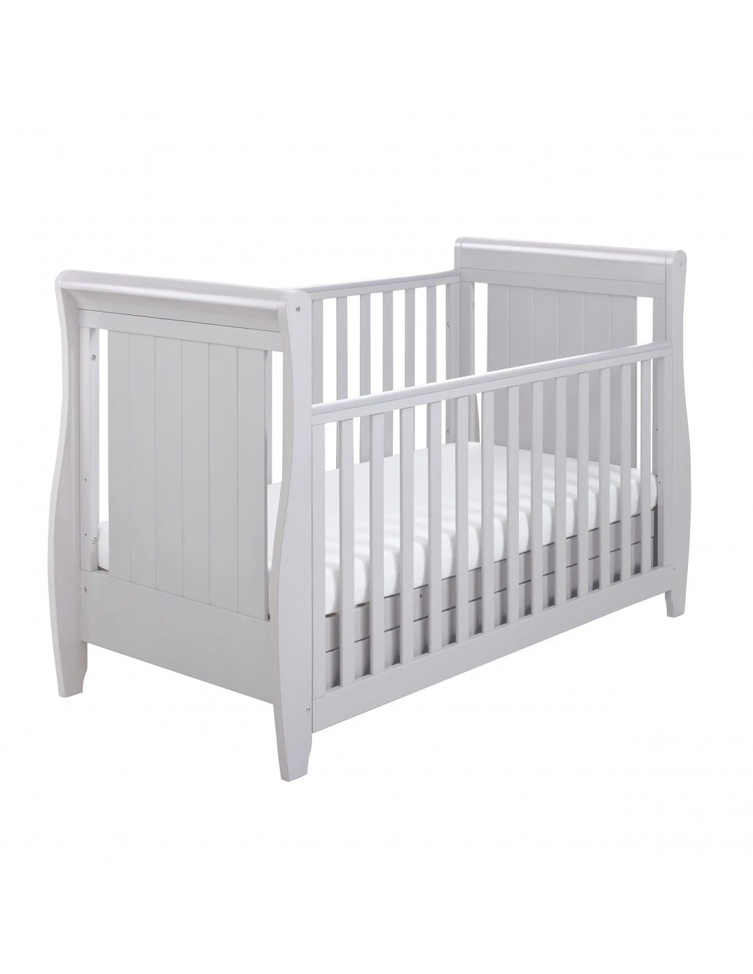 Babymore Stella Sleigh Cot Bed - Grey 8 Babymore Stella Sleigh Cot Bed - Grey - Image 6