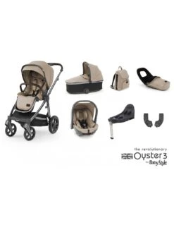 BabyStyle Oyster 3 Luxury 7 Piece Bundle - Butterscotch