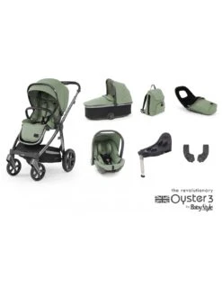 BabyStyle Oyster 3 Luxury 7 Piece Bundle - Spearmint
