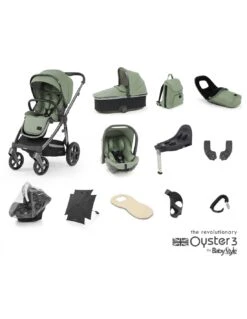 BabyStyle Oyster 3 Ultimate 12 Piece Bundle - Spearmint