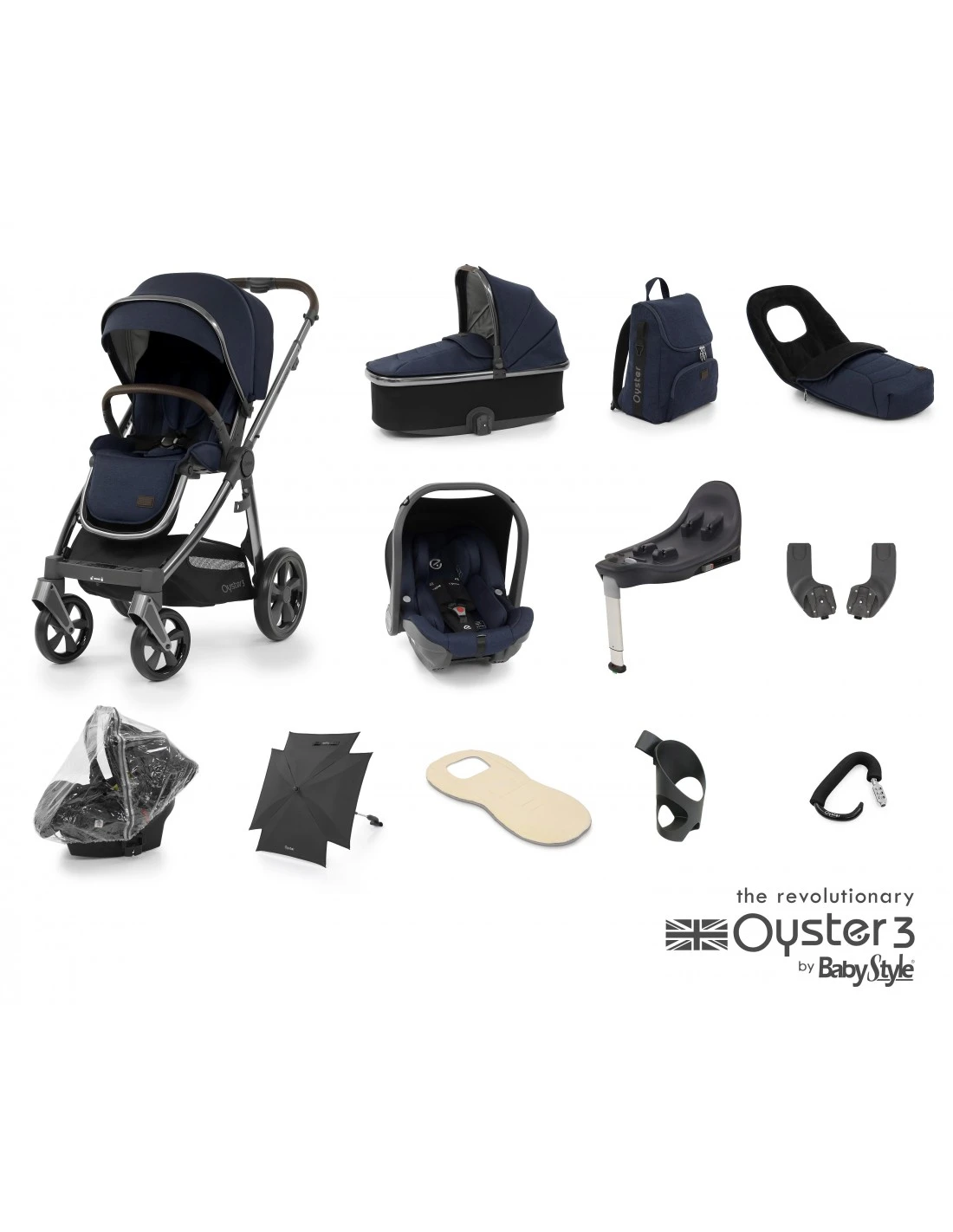 BabyStyle Oyster 3 Ultimate 12 Piece Bundle - Twilight 2 BabyStyle Oyster 3 Ultimate 12 Piece Bundle - Twilight