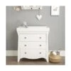 CuddleCo Clara 3 Drawer Dresser/Changer - White -Baby Supplies Store cuddleco clara 3 drawer dresserchanger white