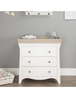 CuddleCo Clara 3 Piece Nursery Set - White/Ash -Baby Supplies Store cuddleco clara 3 piece nursery set whiteash 7