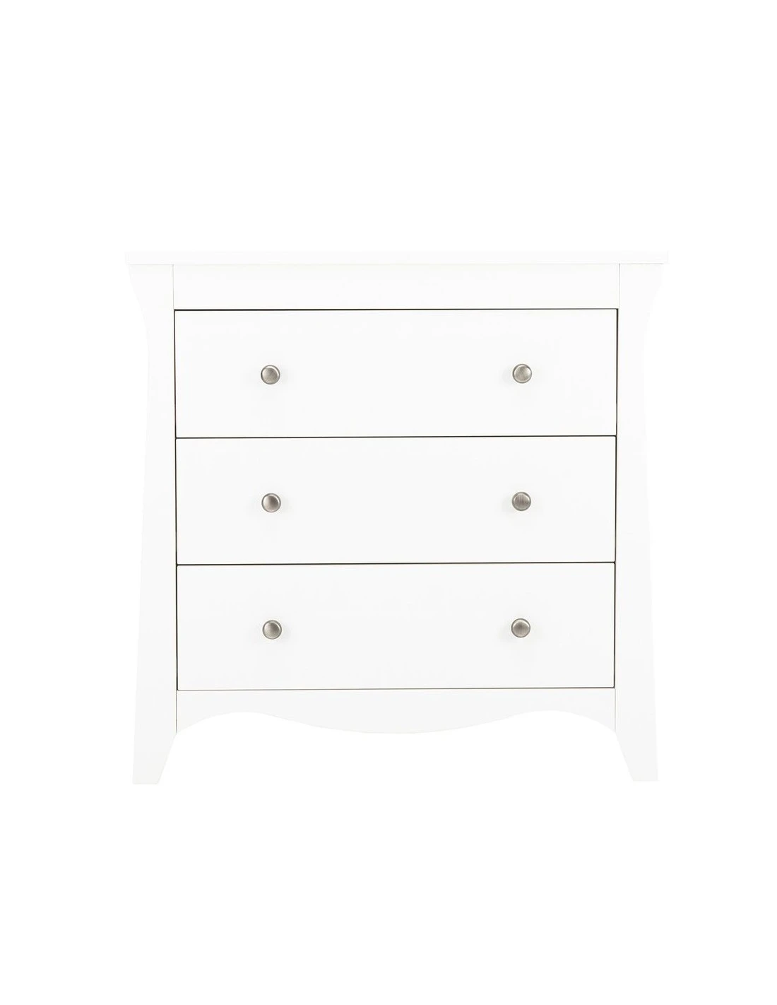 CuddleCo Clara Cot Bed & Dresser - White 8 CuddleCo Clara Cot Bed & Dresser - White - Image 6