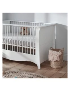 CuddleCo Clara Cot Bed & Dresser - White 16 CuddleCo Clara Cot Bed & Dresser - White -Baby Supplies Store cuddleco clara cot bed dresser white 6