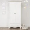 CuddleCo Clara Wardrobe - White/Ash