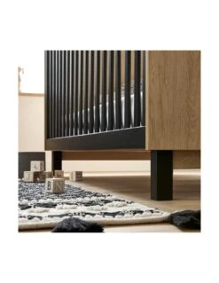 CuddleCo Rafi 3 Piece Furniture Set - Oak/Black 14 CuddleCo Rafi 3 Piece Furniture Set - Oak/Black -Baby Supplies Store cuddleco rafi 3 piece furniture set oakblack 2