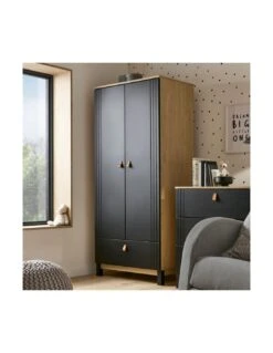 CuddleCo Rafi 3 Piece Furniture Set - Oak/Black 17 CuddleCo Rafi 3 Piece Furniture Set - Oak/Black -Baby Supplies Store cuddleco rafi 3 piece furniture set oakblack 5