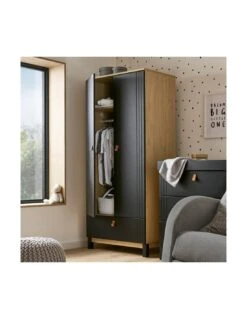 CuddleCo Rafi 3 Piece Furniture Set - Oak/Black 18 CuddleCo Rafi 3 Piece Furniture Set - Oak/Black -Baby Supplies Store cuddleco rafi 3 piece furniture set oakblack 6