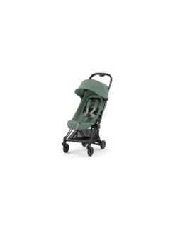 Cybex Coya Stroller - Black/Leaf Green -Baby Supplies Store cybex coya stroller blackleaf green 2