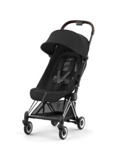 Cybex Coya Stroller - Chrome/Sepia Black -Baby Supplies Store cybex coya stroller chromesepia black 2