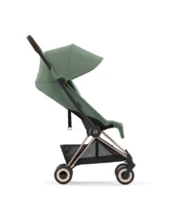 Cybex Coya Stroller - Rose Gold/Leaf Green -Baby Supplies Store cybex coya stroller rose goldleaf green 3