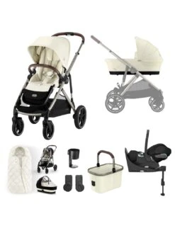 Cybex Gazelle S Luxury Bundle - Seashell Beige