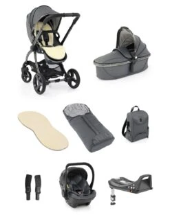 Egg2 Complete Travel System (inc. Car Seat) - Jurrasic Grey