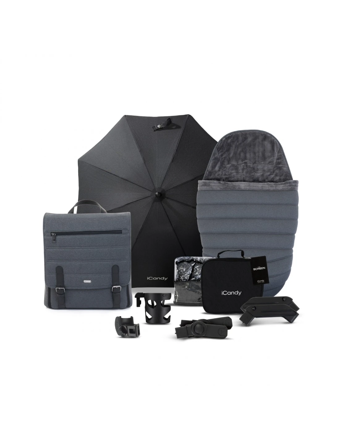 ICandy Peach 7 Bundle With Maxi-Cosi CabrioFix ISize Car Seat & Base - Dark Grey 10 ICandy Peach 7 Bundle With Maxi-Cosi CabrioFix ISize Car Seat & Base - Dark Grey - Image 8