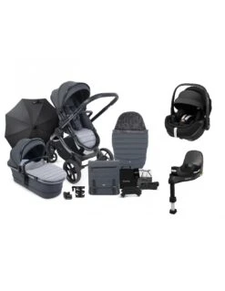 ICandy Peach 7 Bundle With Maxi-Cosi Pebble 360 Pro Car Seat & Base - Truffle