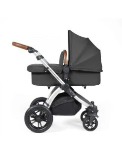 Ickle Bubba Stomp Luxe All In One Travel System Charcoal Grey/Silver - Choose Your Handle Colour (includes IsoFix Base) -Baby Supplies Store ickle bubba stomp luxe all in one travel system charcoal greysilver choose your handle colour includes isofix base 2