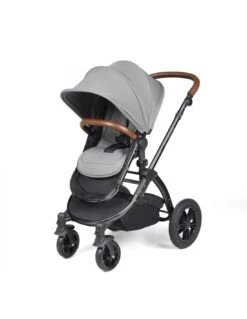 Ickle Bubba Stomp Luxe All In One Travel System Pearl Grey/Black - Choose Your Handle Colour (includes IsoFix Base) -Baby Supplies Store ickle bubba stomp luxe all in one travel system pearl greyblack choose your handle colour includes isofix base 4