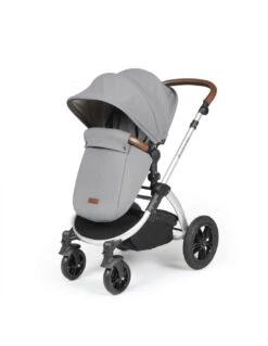Ickle Bubba Stomp Luxe All In One Travel System Pearl Grey/Silver - Choose Your Handle Colour (includes IsoFix Base) -Baby Supplies Store ickle bubba stomp luxe all in one travel system pearl greysilver choose your handle colour includes isofix base 5