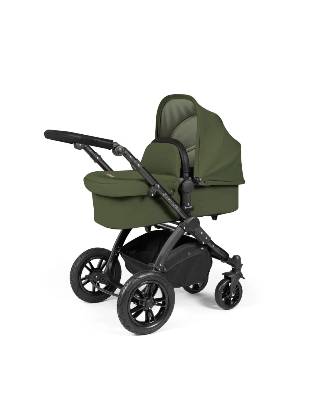 Ickle Bubba Stomp Luxe All In One Travel System Woodland/Black - Choose Your Handle Colour (includes IsoFix Base) 4 Ickle Bubba Stomp Luxe All In One Travel System Woodland/Black - Choose Your Handle Colour (includes IsoFix Base) - Image 2