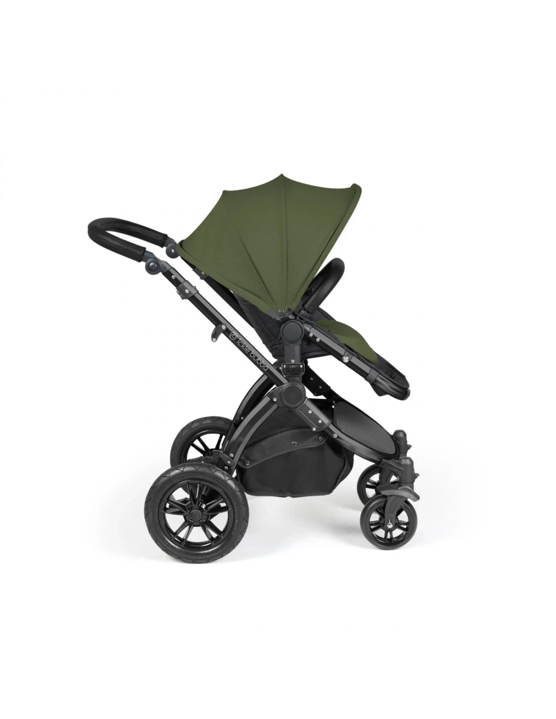 Ickle Bubba Stomp Luxe All In One Travel System Woodland/Black - Choose Your Handle Colour (includes IsoFix Base) 8 Ickle Bubba Stomp Luxe All In One Travel System Woodland/Black - Choose Your Handle Colour (includes IsoFix Base) - Image 6