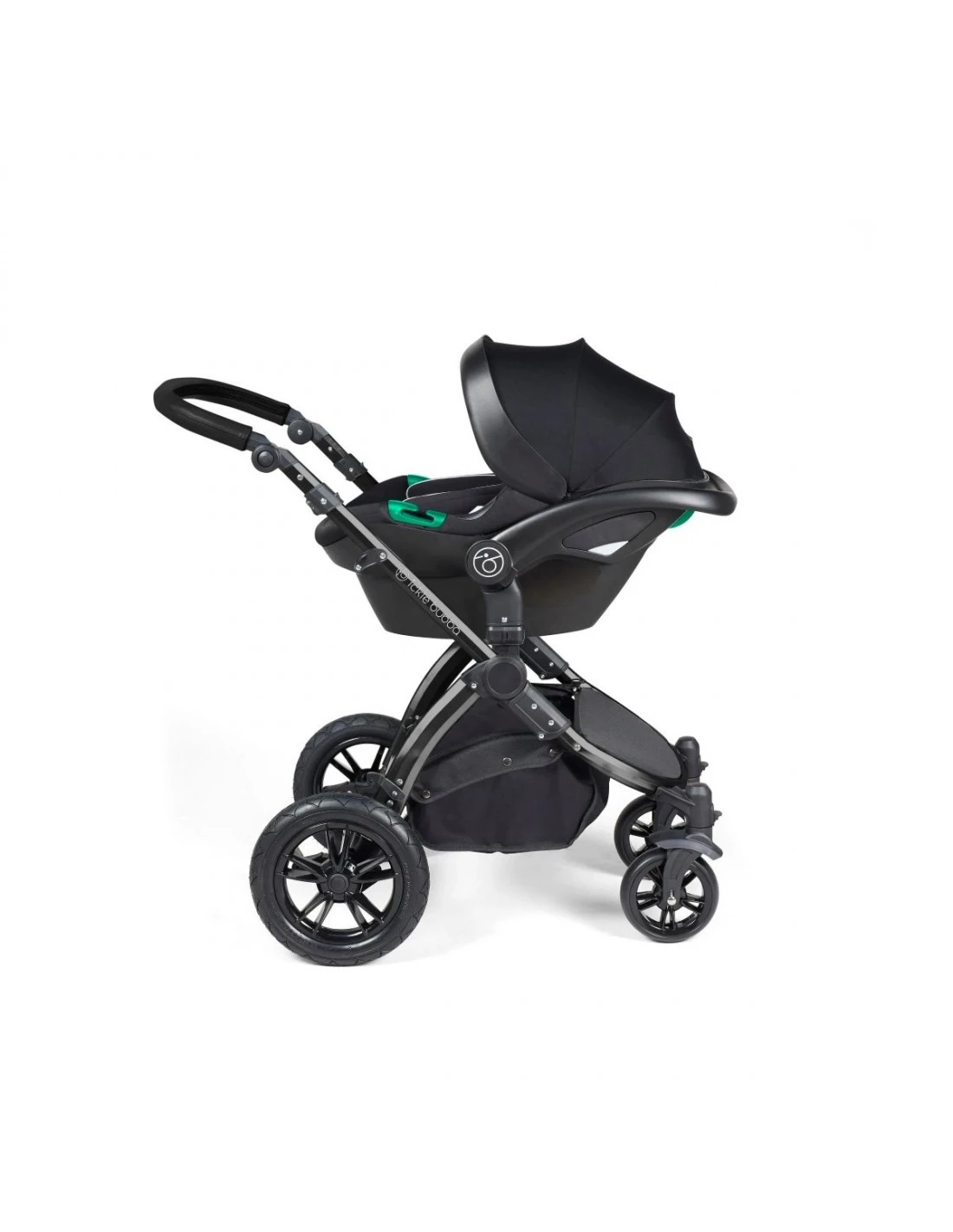Ickle Bubba Stomp Luxe All In One Travel System Woodland/Black - Choose Your Handle Colour (includes IsoFix Base) 10 Ickle Bubba Stomp Luxe All In One Travel System Woodland/Black - Choose Your Handle Colour (includes IsoFix Base) - Image 8