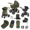 Ickle Bubba Stomp Luxe All In One Travel System Woodland/Bronze - Choose Your Handle Colour (includes IsoFix Base) 2 Ickle Bubba Stomp Luxe All In One Travel System Woodland/Bronze - Choose Your Handle Colour (includes IsoFix Base) -Baby Supplies Store ickle bubba stomp luxe all in one travel system woodlandbronze choose your handle colour includes isofix base