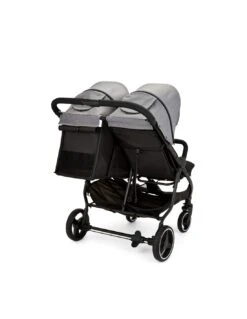 Ickle Bubba Venus Double Stroller - Black/Space Grey/Black -Baby Supplies Store ickle bubba venus double stroller blackspace greyblack 8