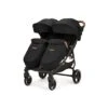 Ickle Bubba Venus Max Double Stroller - Black/Black/Tan -Baby Supplies Store ickle bubba venus max double stroller blackblacktan