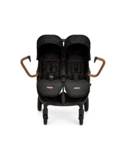 Ickle Bubba Venus Max Double Stroller - Black/Black/Tan -Baby Supplies Store ickle bubba venus max double stroller blackblacktan 2