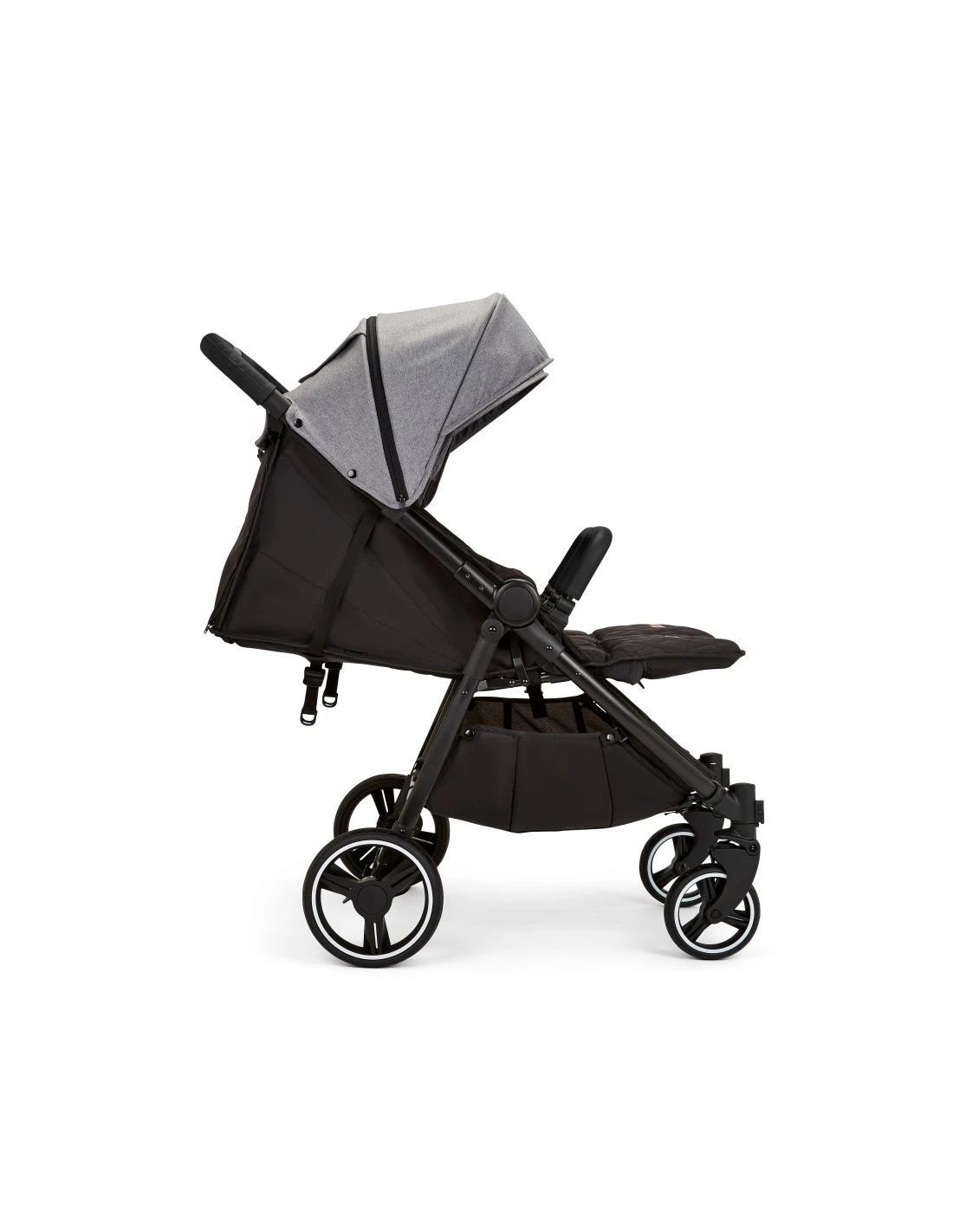 Ickle Bubba Venus Max Double Stroller - Black/Space Grey/Black 6 Ickle Bubba Venus Max Double Stroller - Black/Space Grey/Black - Image 4