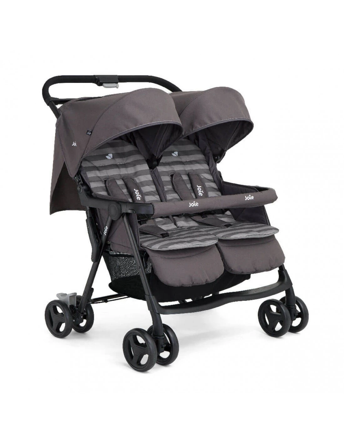 Joie Aire Twin - Dark Pewter (inc Footmuffs) 4 Joie Aire Twin - Dark Pewter (inc Footmuffs) - Image 2