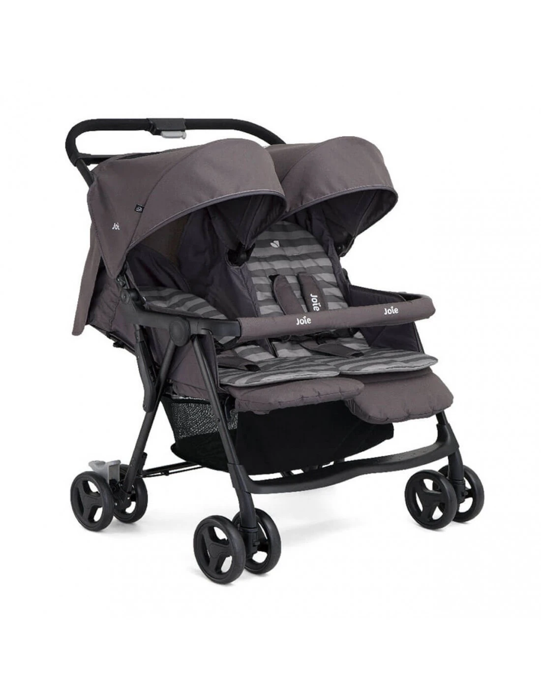 Joie Aire Twin - Dark Pewter (inc Footmuffs) 3 Joie Aire Twin - Dark Pewter (inc Footmuffs)