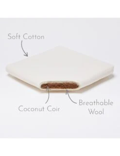 Little Green Sheep Natural Quilted Moses Basket & Stand - Linen Rice -Baby Supplies Store little green sheep natural quilted moses basket stand linen rice 4