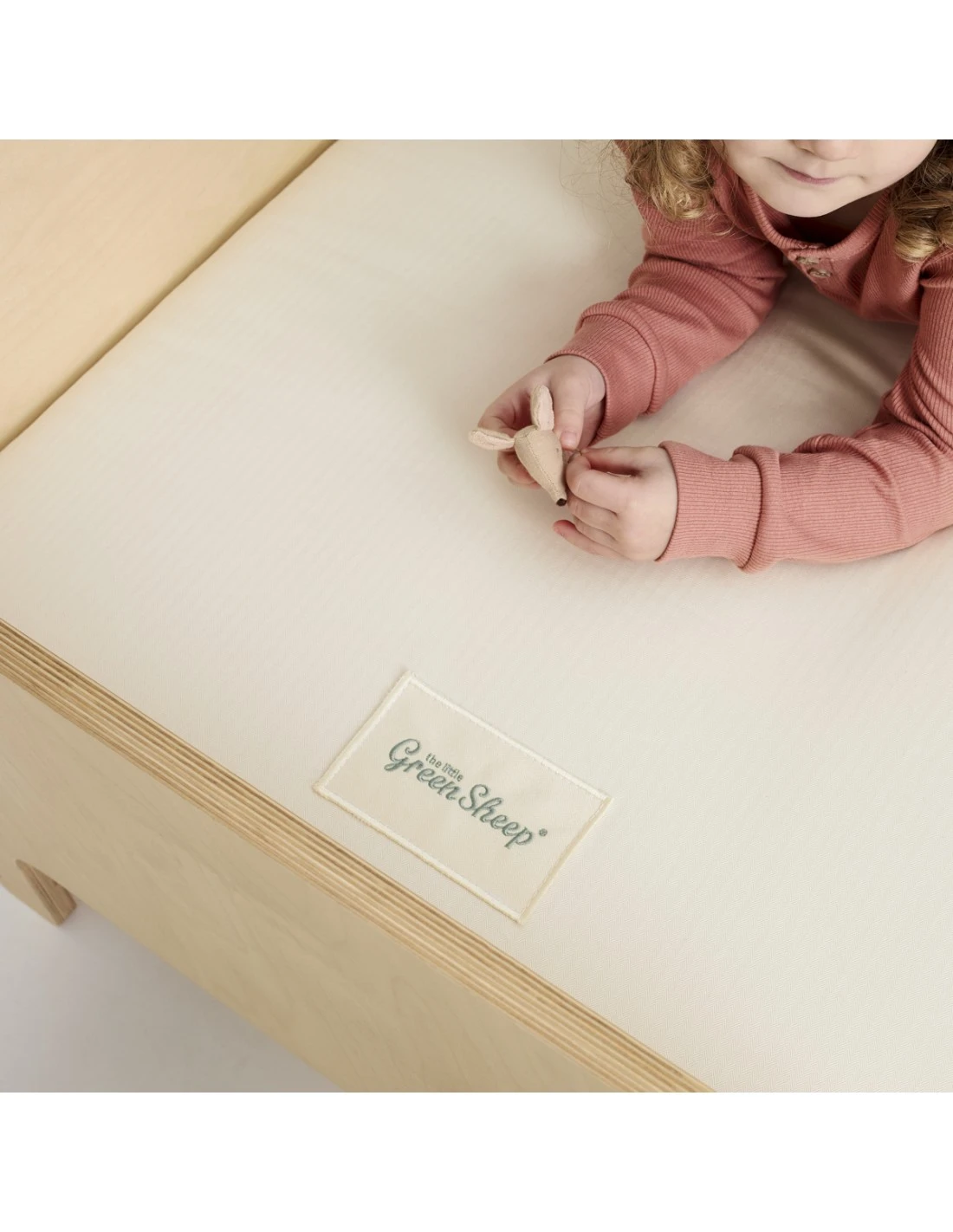 Little Green Sheep Organic Natural Cot Mattress - 60x120cm 4 Little Green Sheep Organic Natural Cot Mattress - 60x120cm - Image 2