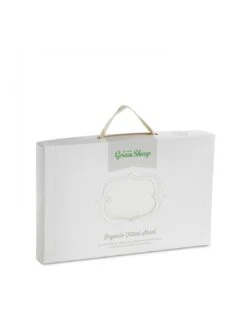 Little Green Sheep Organic Fitted Moses Basket/Pram Sheet - White -Baby Supplies Store little green sheep organic fitted moses basketpram sheet white 2