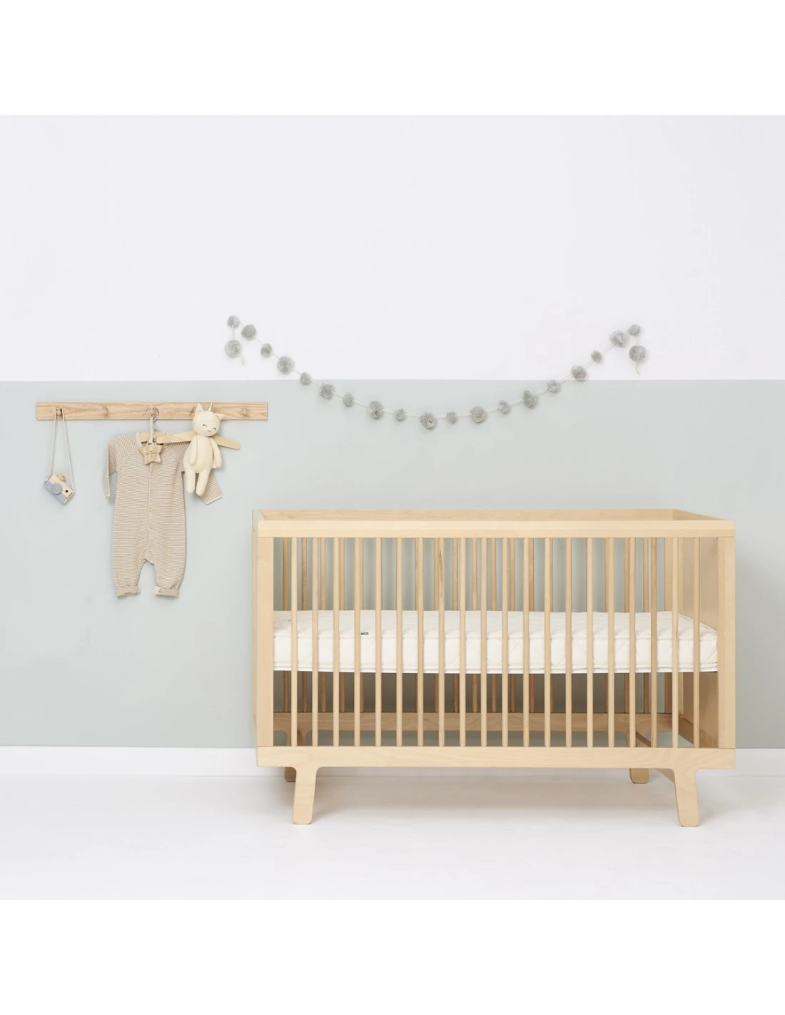 Little Green Sheep Twist Natural Cot Mattress - 60x120cm 6 Little Green Sheep Twist Natural Cot Mattress - 60x120cm - Image 4