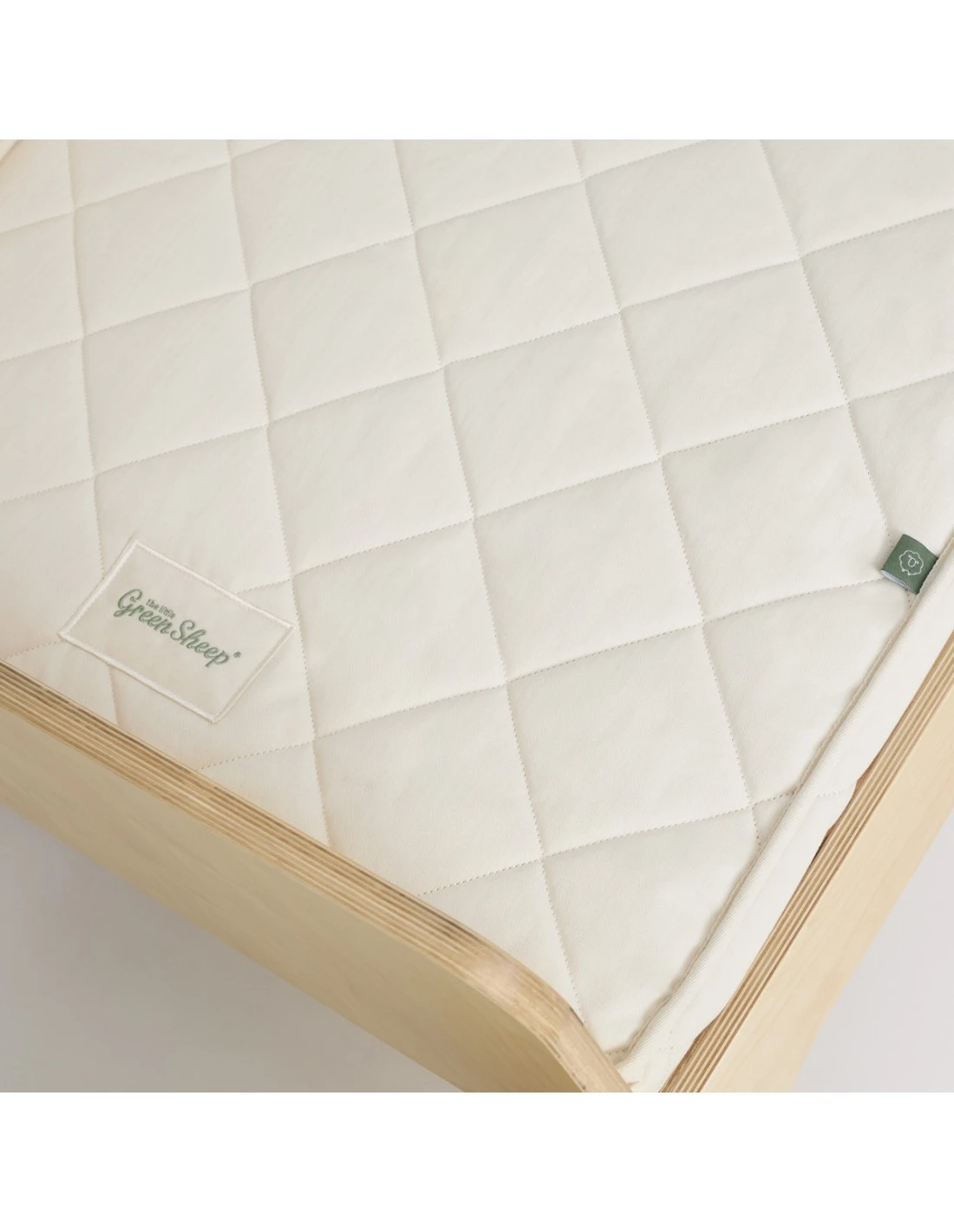 Little Green Sheep Twist Natural Cot Mattress - 60x120cm 8 Little Green Sheep Twist Natural Cot Mattress - 60x120cm - Image 6