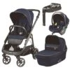 PEG PEREGO Peg-Perego Veloce 3in1 Bundle 1 - Blue Shine (with Lounge Car Seat & Base) -Baby Supplies Store peg perego veloce 3in1 bundle 1 blue shine with lounge car seat base
