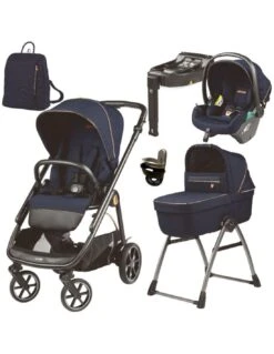 PEG PEREGO Peg-Perego Veloce 3in1 Bundle 2 - Blue Shine (car Seat, Base & Accessories)
