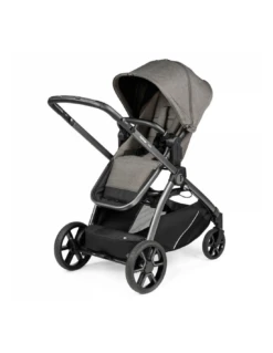 PEG PEREGO Peg-Perego Yspi 3in1 Travel System - City Grey (with Lounge Car Seat) -Baby Supplies Store peg perego yspi 3in1 travel system city grey with louge car seat 2