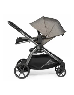 PEG PEREGO Peg-Perego Yspi 3in1 Travel System - City Grey (with Lounge Car Seat) -Baby Supplies Store peg perego yspi 3in1 travel system city grey with louge car seat 3