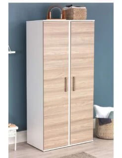 Silver Cross Finchley Wardrobe - Oak/White